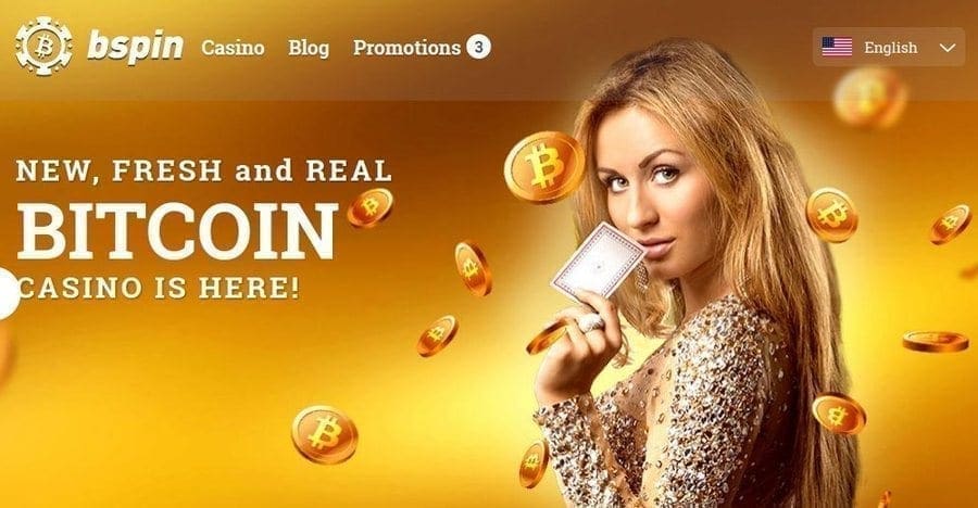 Обзор казино Bspin: 100% бонус до 1 BTC image