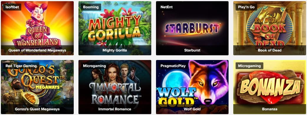 Popular Casino Games on Tusk
