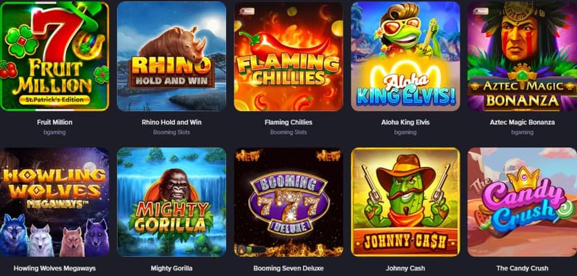 Juegos de tragaperras online de Queenspins