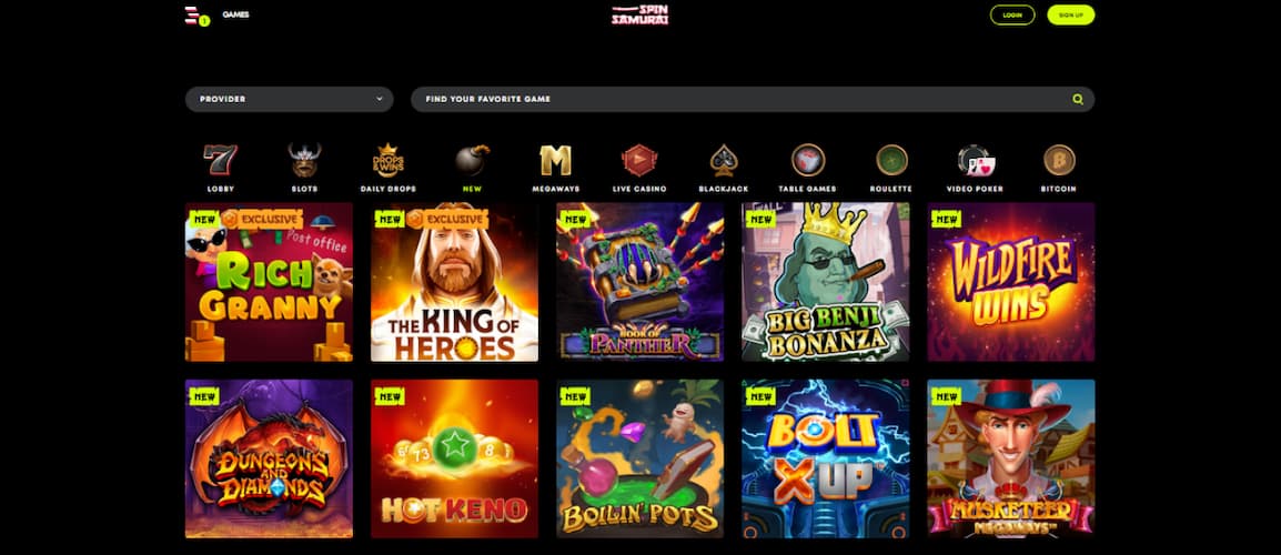 Juegos en Línea de Spin Samurai