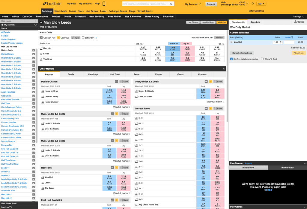 Betfair image