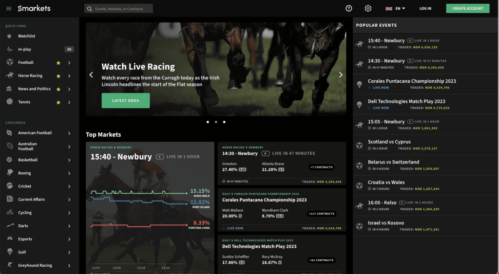 Smarkets image