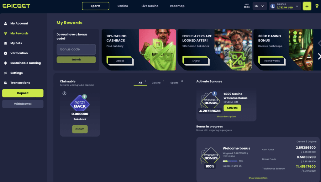 EpicBet image